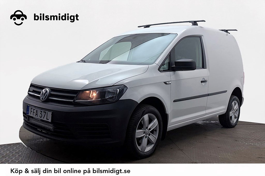Volkswagen Caddy Skåp 2.0 TDI 4M Aut Drag P-Sens LED-ramp MOMS 150hk