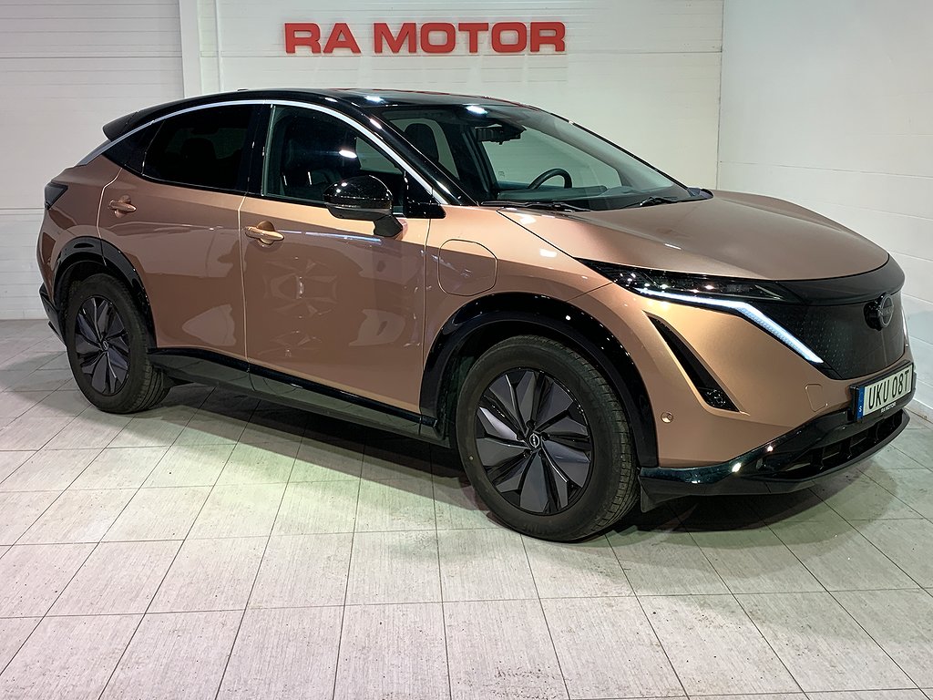 Nissan Ariya 87kwh EVOLVE | MOMS | BOSE | 1 ägare 2023