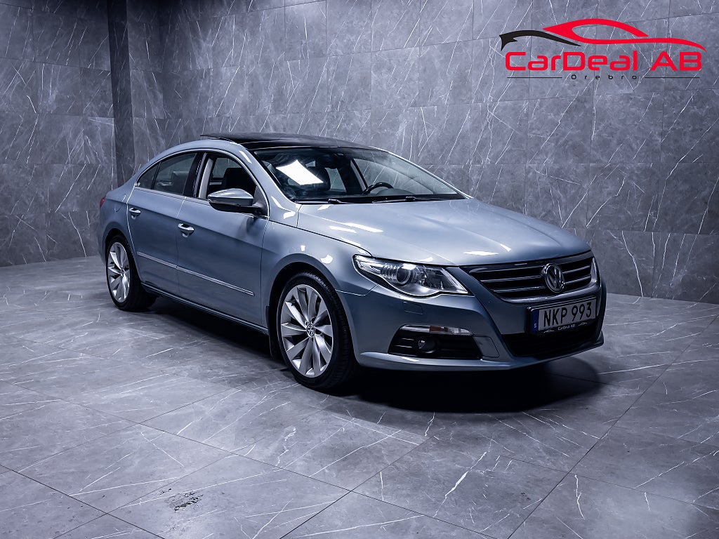 Volkswagen Passat CC 1.8 TSI 160hk Taklucka Läder Avtagbar Drag