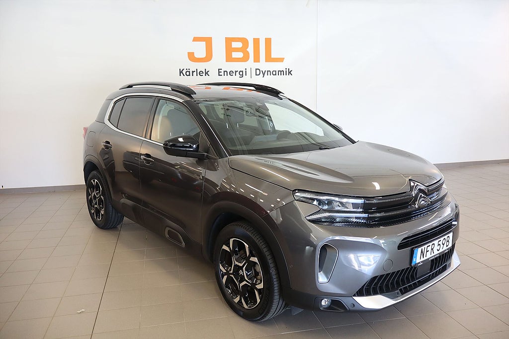 Citroën C5 Aircross Shine 1.2 PT 130hk Aut - B-KAMERA,NAV,CARPLAY