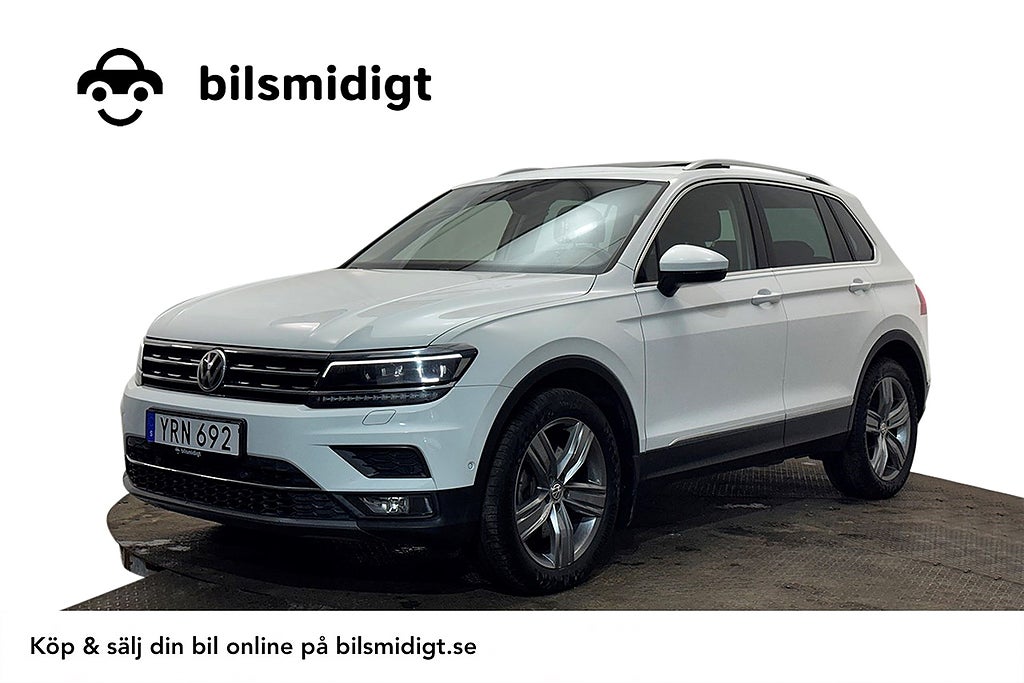 Volkswagen Tiguan 2.0 TDI 4M GT Executive Pano Drag Värmare Cockpit Kamera