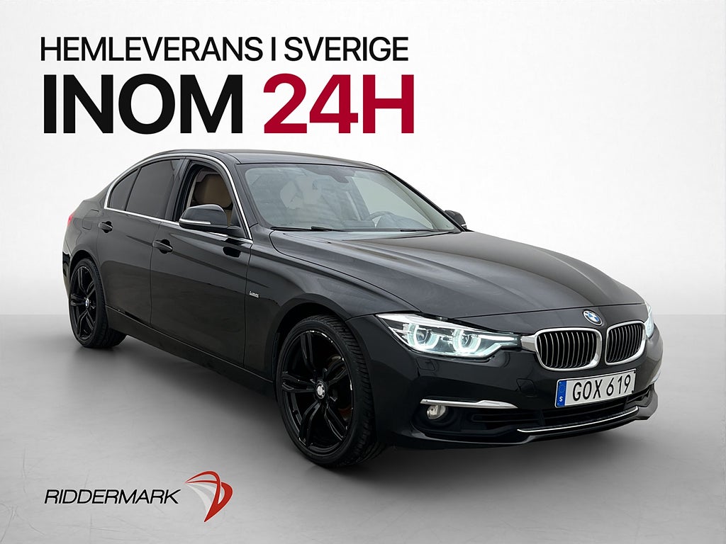 BMW 320 i 184hk Luxury Line Skinn P-Sensorer