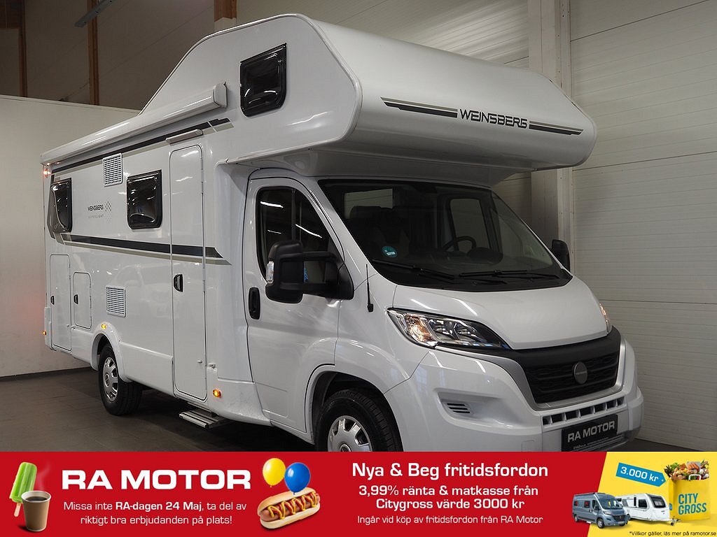 Weinsberg CaraHome 650 DG Familjebil I B-kort 2024