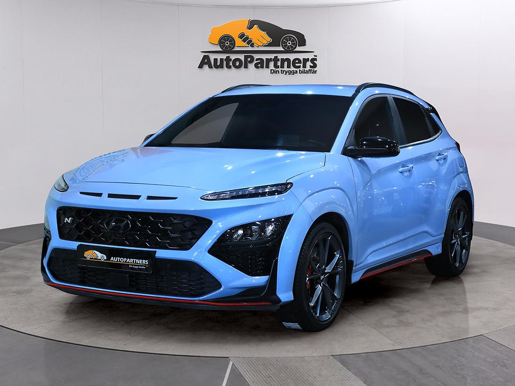 Hyundai Kona N DCT 280HK 2.0 T-GDi 8DCT Performance Blue UNIKT! fr0%