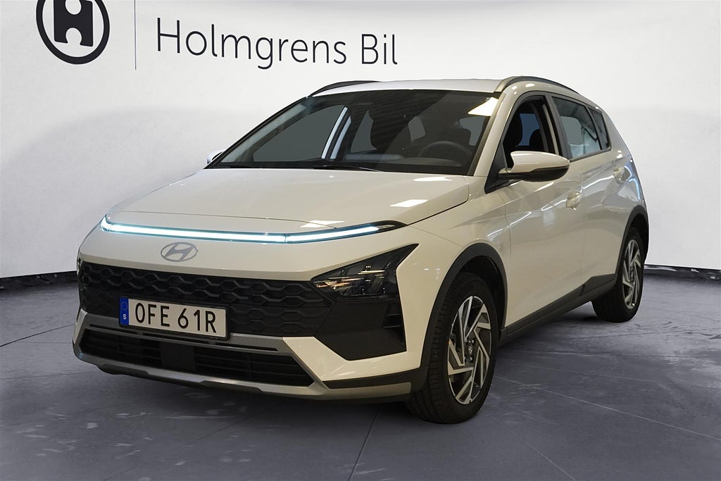 Hyundai Bayon 1.25 MPi Rattvärme Kamera Apple CarPlay Navi 2025