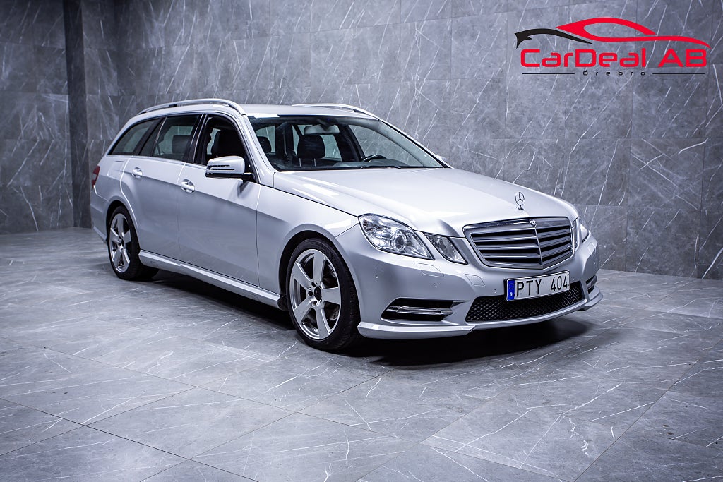 Mercedes-Benz E 220 T CDI 170hk Skinn Utfällbar drag Elbaklucka PDC