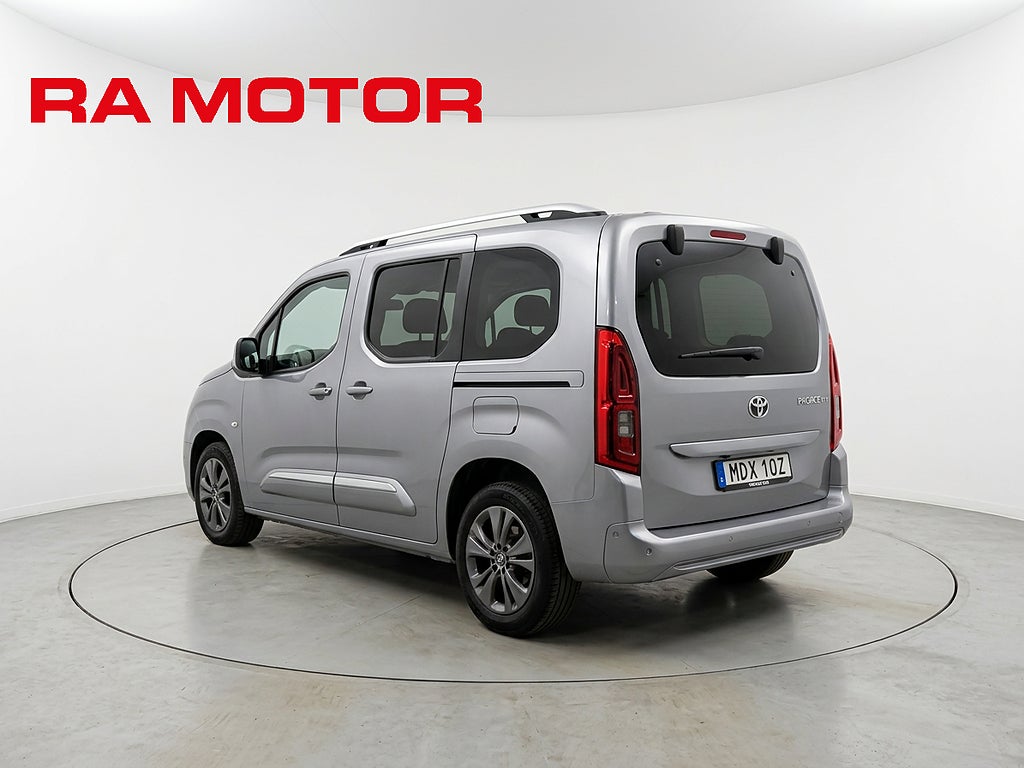 Toyota Proace City Verso 1.2 Turbo Automat 130hk | 7-sits | 360° | HuD | Carplay