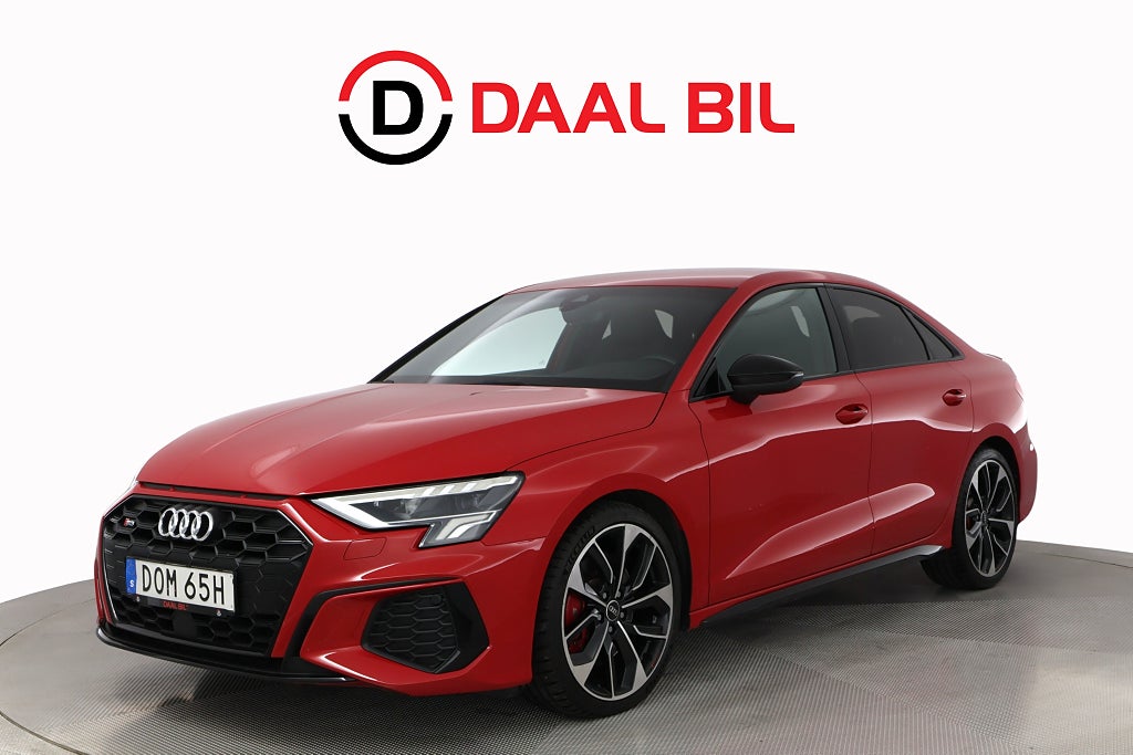 Audi S3 SEDAN 2.0 TFSI QUATTRO 310HK B&O® COCKPIT 