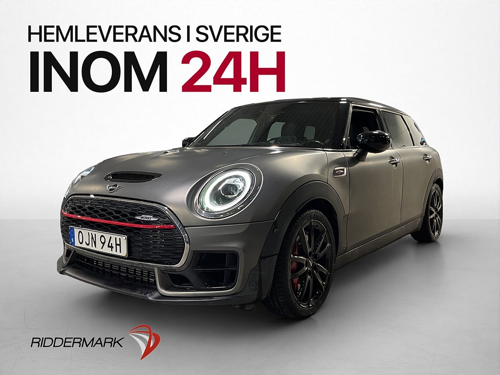 MINI John Cooper Works ALL4 Clubman 306hk Pano Kamera H/K