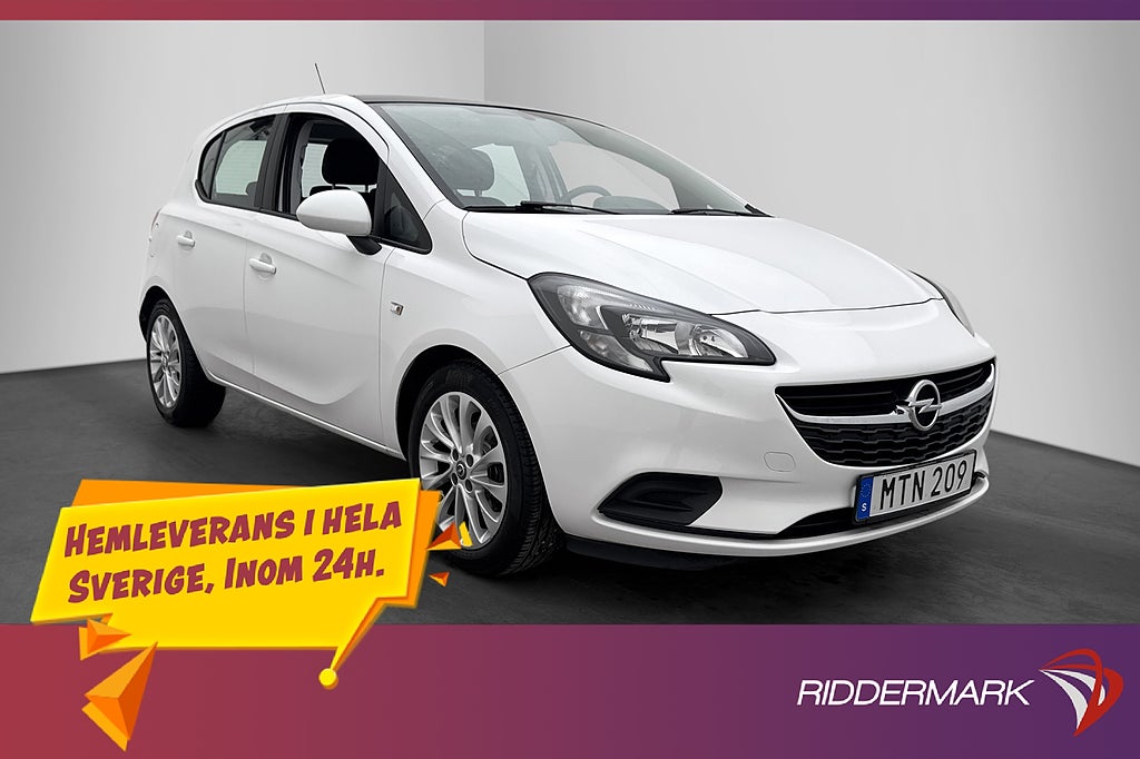 Opel Corsa 1.4 Enjoy Pano Rattvärme P-Sensorer CarPlay A/C