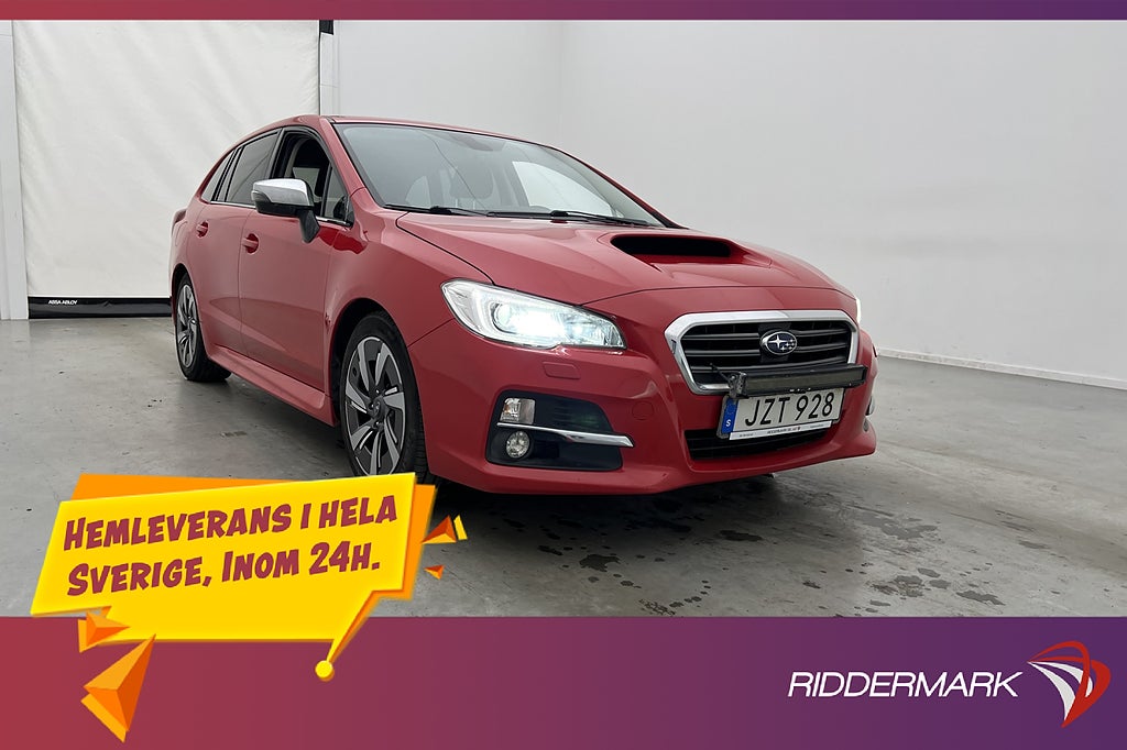 Subaru Levorg 1.6 4WD 170hk Backkamera Dragkrok Keyless