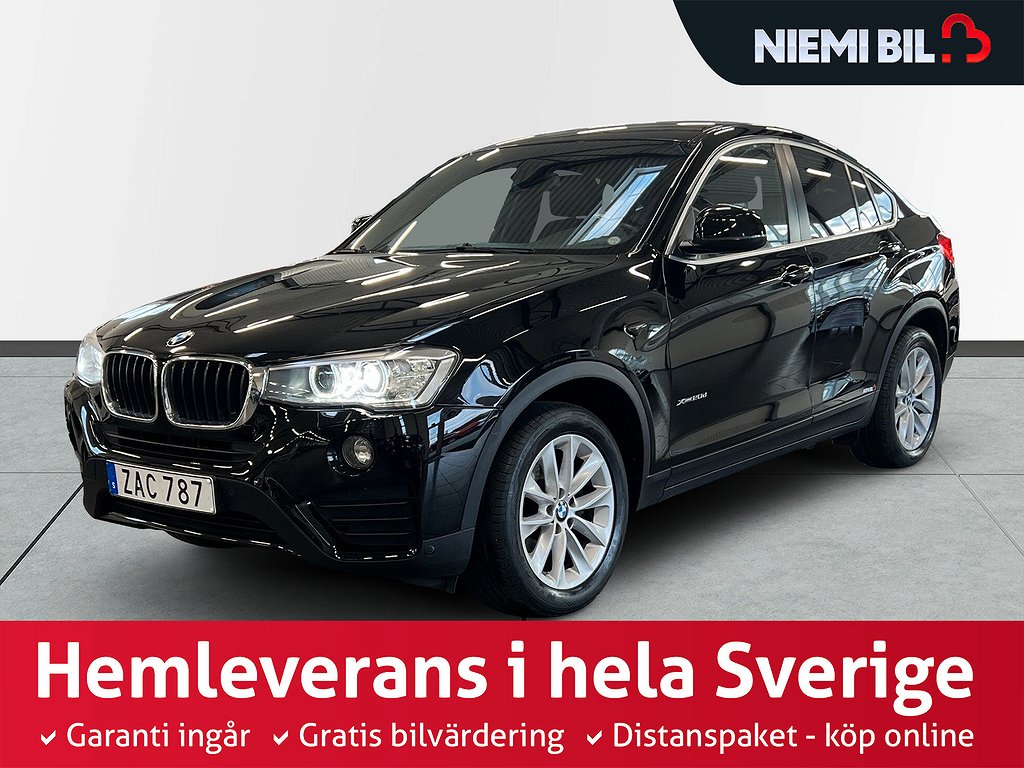BMW X4 xDrive20d Steptronic/S&V/P-sens/Cruise control