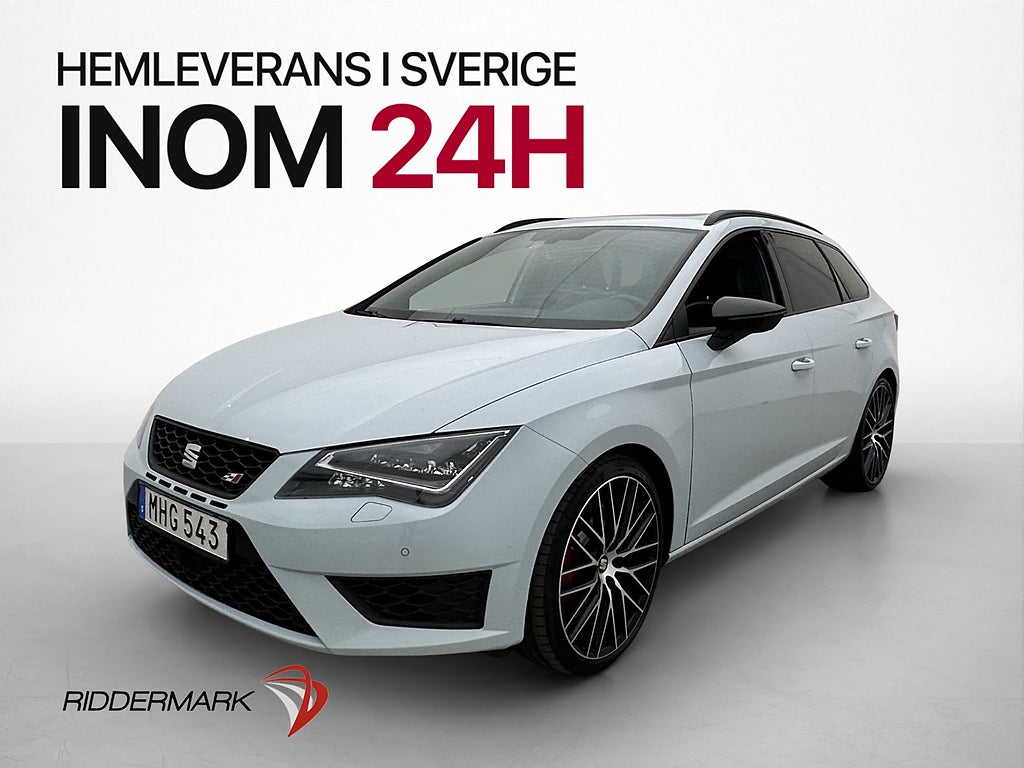 Seat Leon Cupra ST 2.0 TSI 290hk Panorama Seat-Sound Kamera