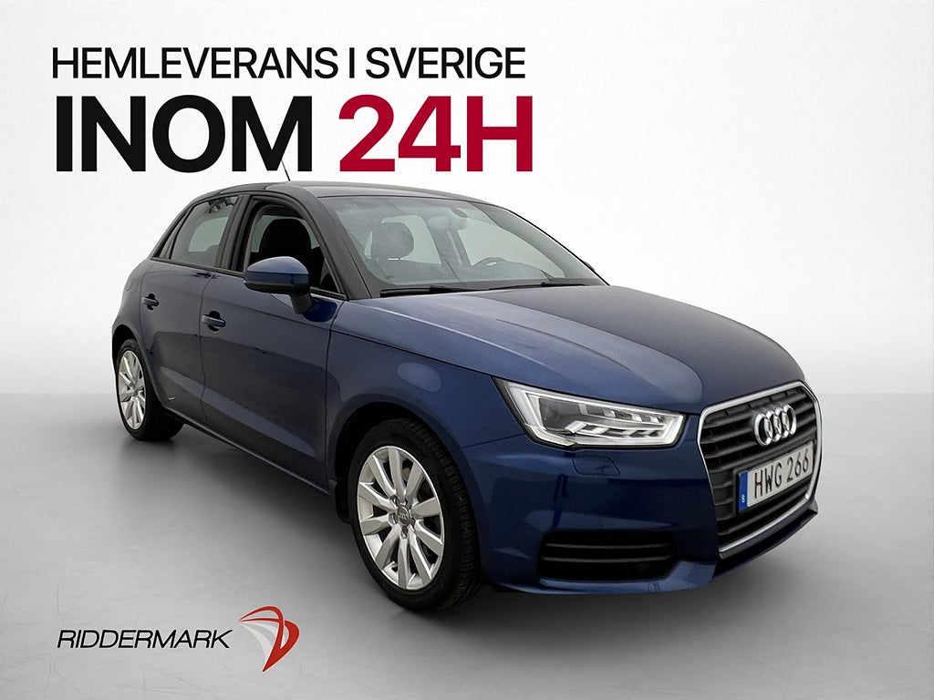 Audi A1 Sportback 1.4 TFSI 125hk 1 Brukare M&K-Värmare