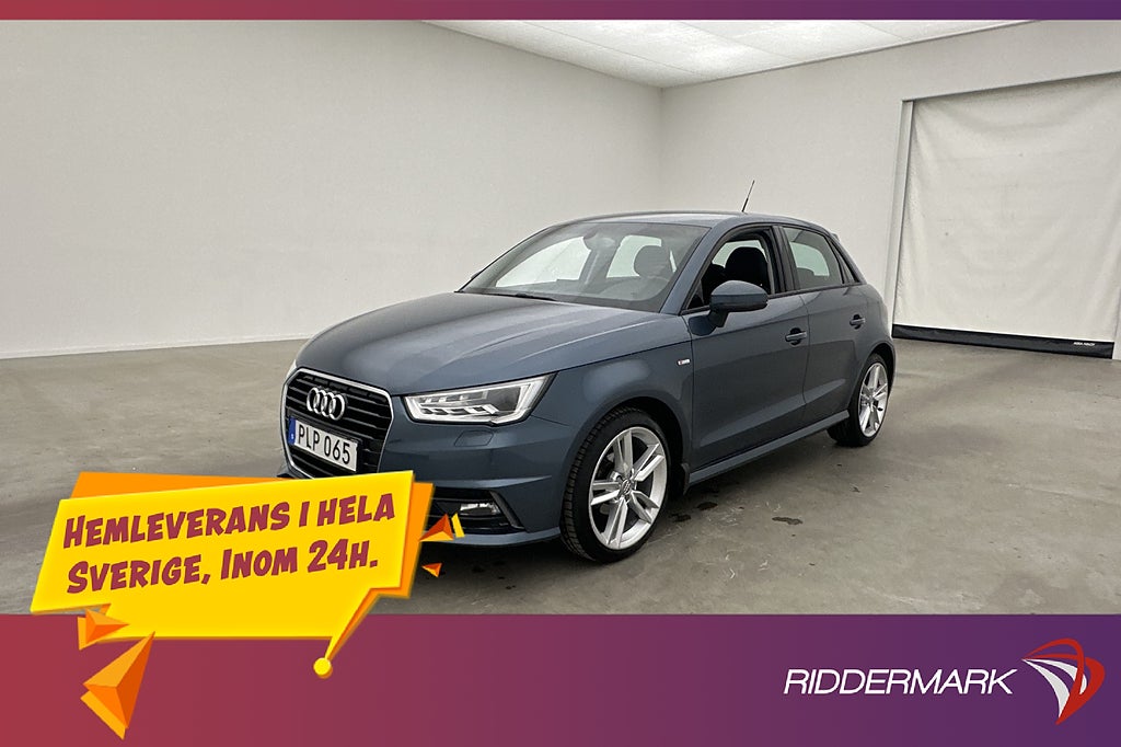 Audi A1 1.0 TFSI S Tronic S-Line LED 95hk 0,45l/M