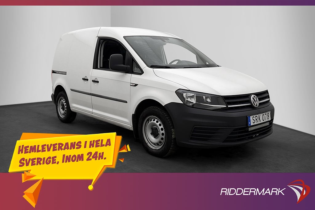 Volkswagen Caddy Van 2.0 TDI 102hk Värmare Dragkrok MOMS