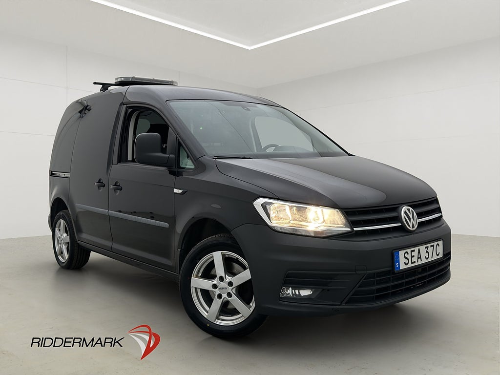 Volkswagen Caddy 2.0TDI Värmare PDC Dragkrok Farthållare