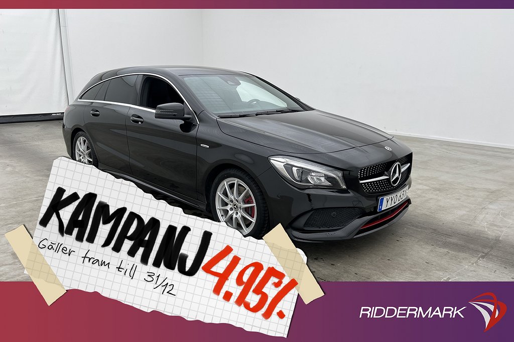 Mercedes-Benz CLA 250 SB 4M 218hk AMG H/K P 4,95% Ränta