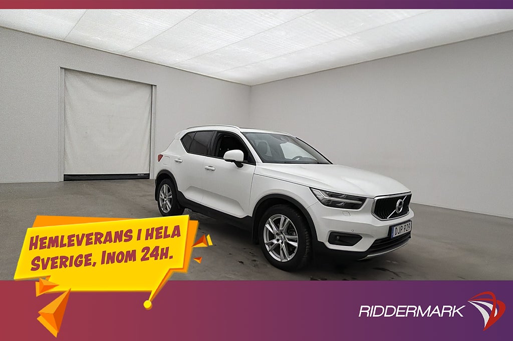 Volvo XC40 T4 AWD Momentum Pro VOC Pano Dragkrok Skinn 360°