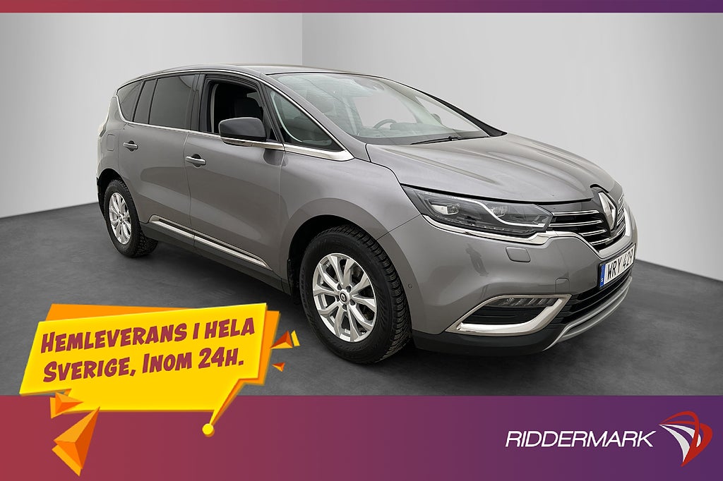 Renault Espace 1.6 dCi Zen 7 Sits Pano Keyless Kamera Navi