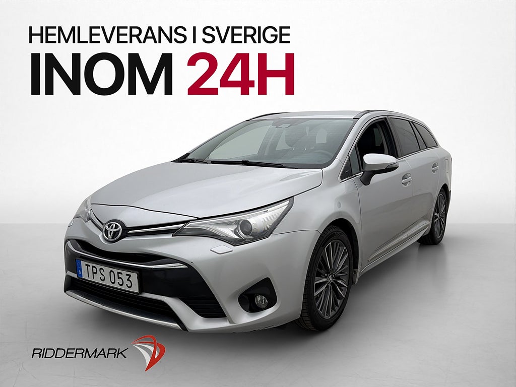Toyota Avensis Intense Skinn Navi Kamera Drag 152hk