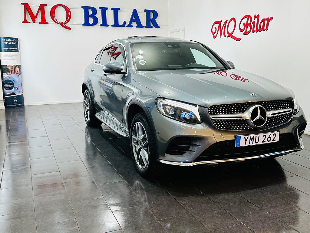 Mercedes-Benz GLC 350 e Coupé 4M 7G-Tronic Plus AMG Årsskatt 360kr 327hk