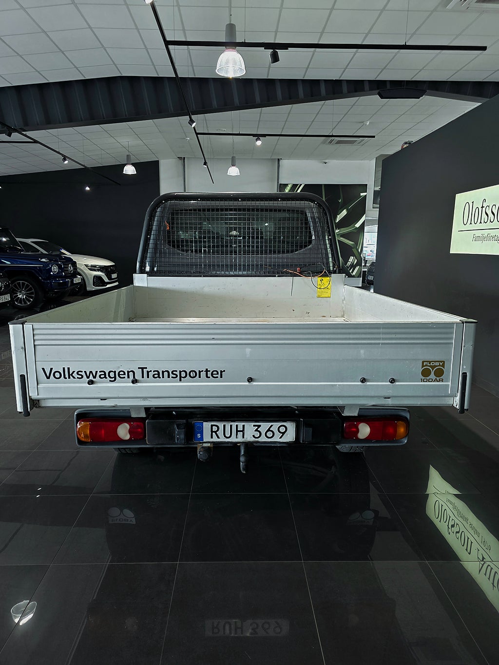 Volkswagen Transporter Chassi Dubbelhytt 6-sits 2.0 TDI Flak - bild 8