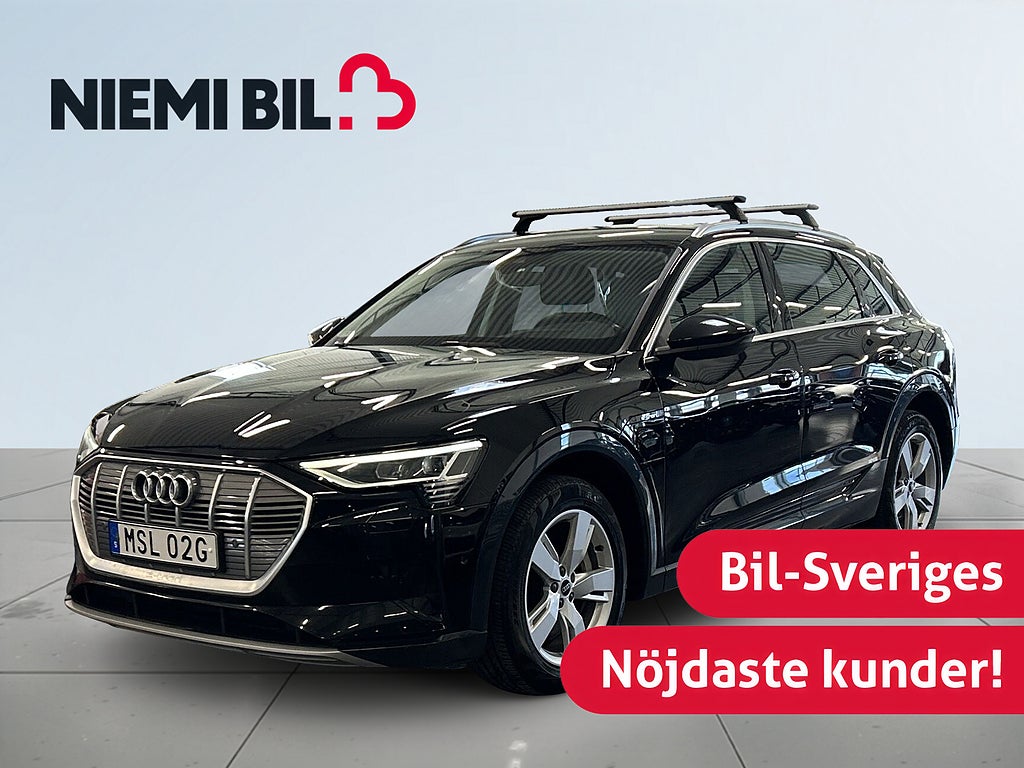 Audi E-Tron 55 quattro S&V/Kamera/Cockpit/MOMS/HUD/Pvärmare/Drag