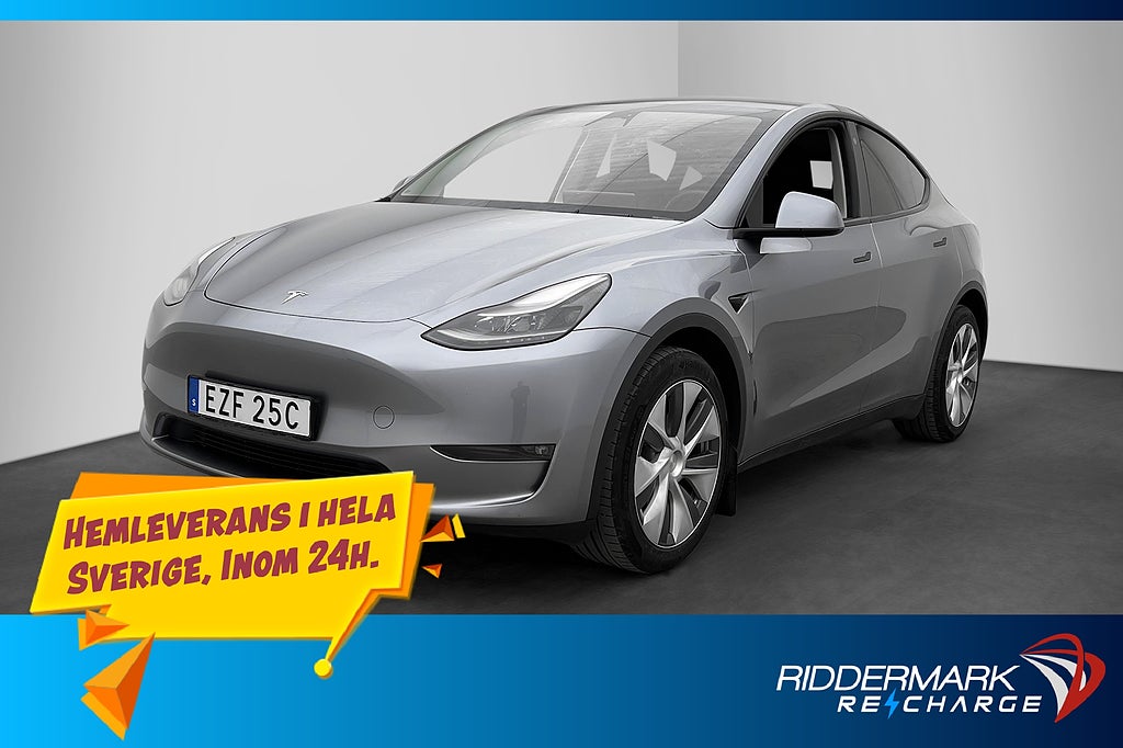 Tesla Model Y Long Range AWD Autopilot Dragkrok Sv.Såld MOMS