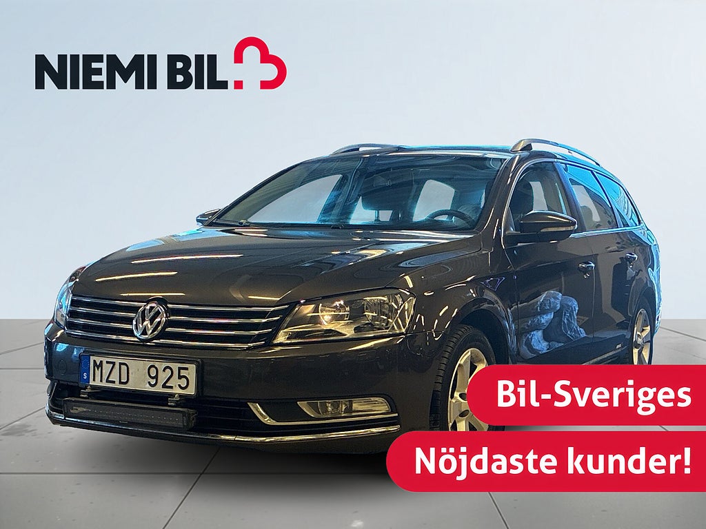 Volkswagen Passat Variant 2.0 TDI Kamera/Drag/MoK-värm/SoV-däck/Ledramp