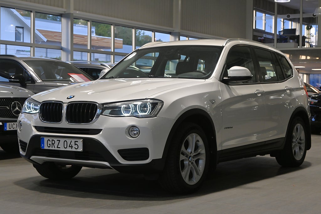 BMW X3  xDrive20d 190hk Aut Innovation Pack HUD Navi Drag