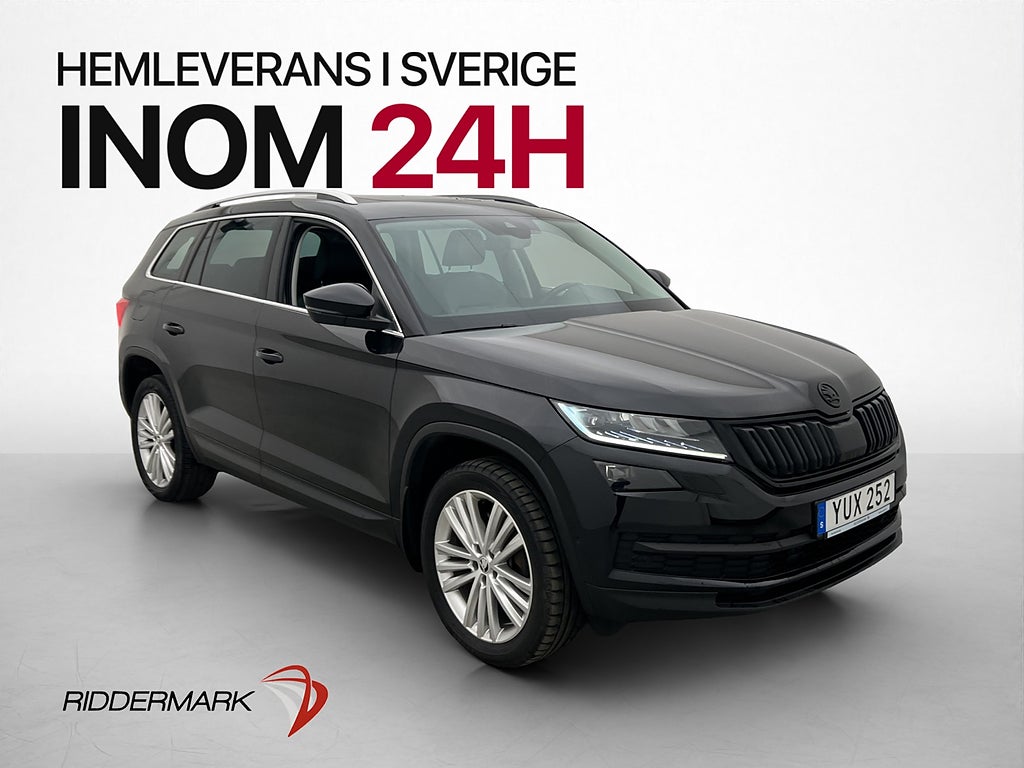 Skoda Kodiaq 190hk 4x4 Businessline 7-Sits Skinn Canton Pano