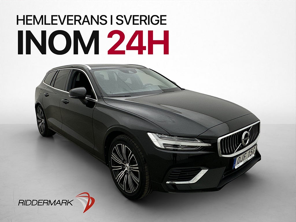Volvo V60 T6 AWD 350hk Inscription Navi Kamera Värmare Drag