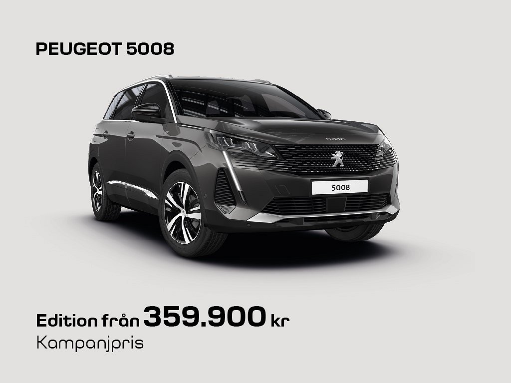 Peugeot 5008  Edition 130hk Automat. 7-sits. 