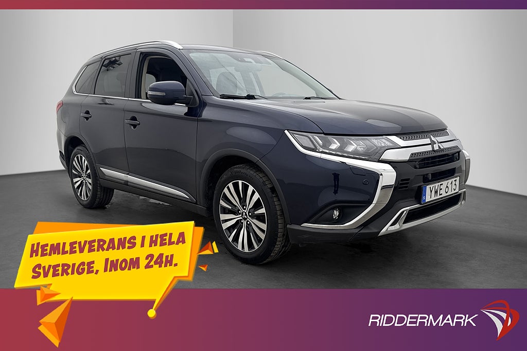 Mitsubishi Outlander 2.0 4WD Värmare Kamera Drag 1-Brukare