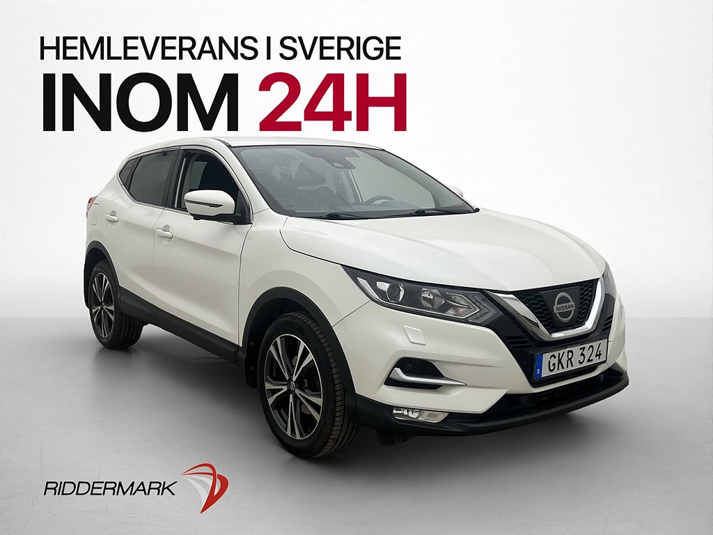 Nissan Qashqai 1.2 115hk N-Connecta Pano Drag Navi 360°