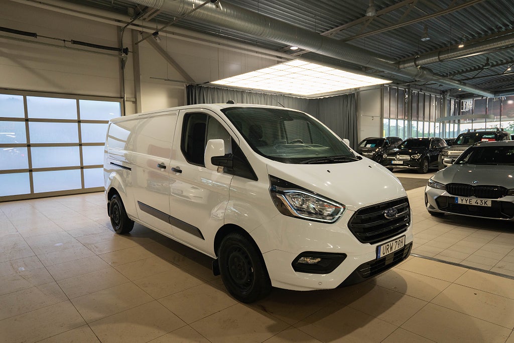 Ford transit Custom 2.0 LÅNG L2 VÄRMARE DRAG KAMERA LEASBAR 1 ÄGARE