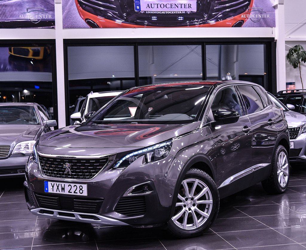 Peugeot 3008 1.6 BlueHDi EAT GT-Line||Nyservad|Cockpit|Carpl