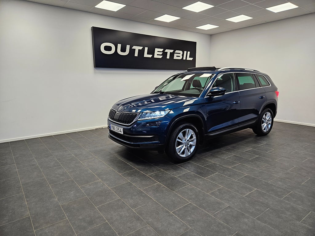 Skoda Kodiaq Businessline 2.0TDI 190hk 4x4 Panorama Värmare Nav Drag