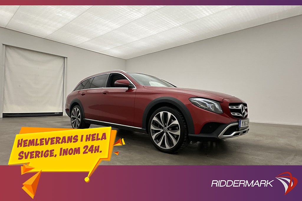 Mercedes-Benz E 220 d 194hk 4M Pano HUD Burmester Luft 360°