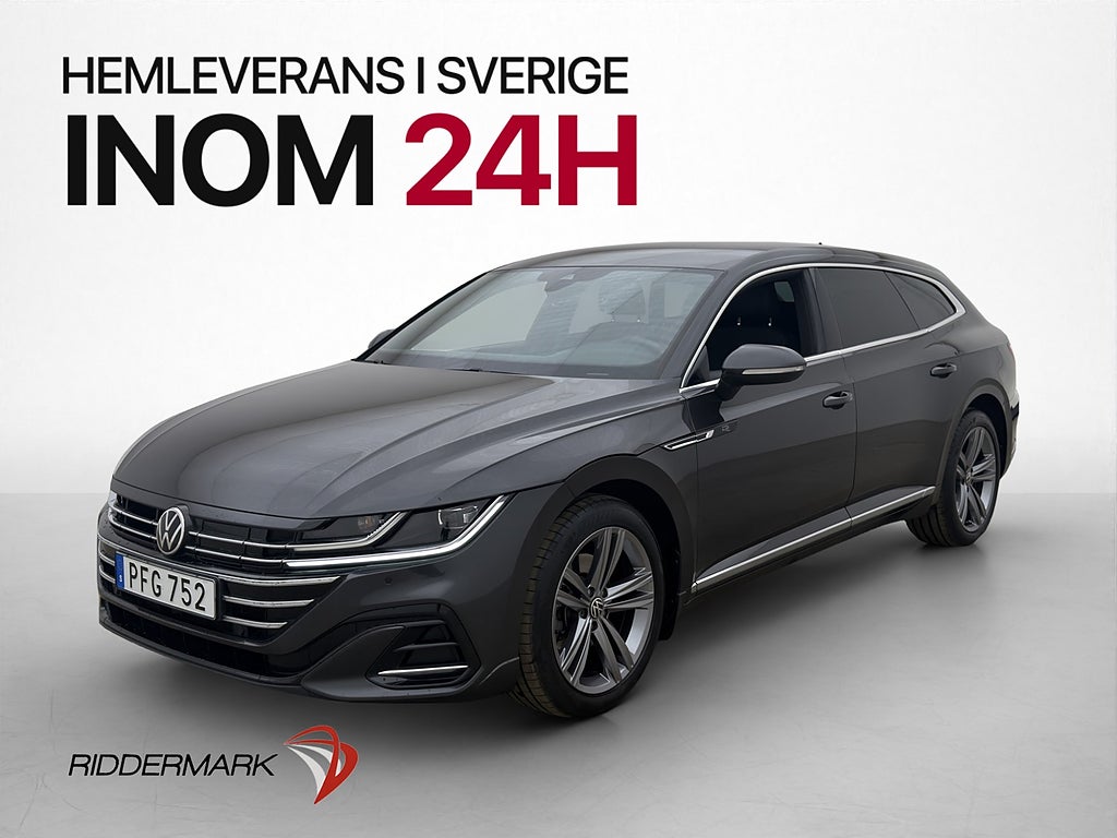 Volkswagen Arteon eHybrid Shooting Brake R-Line Värmare Drag