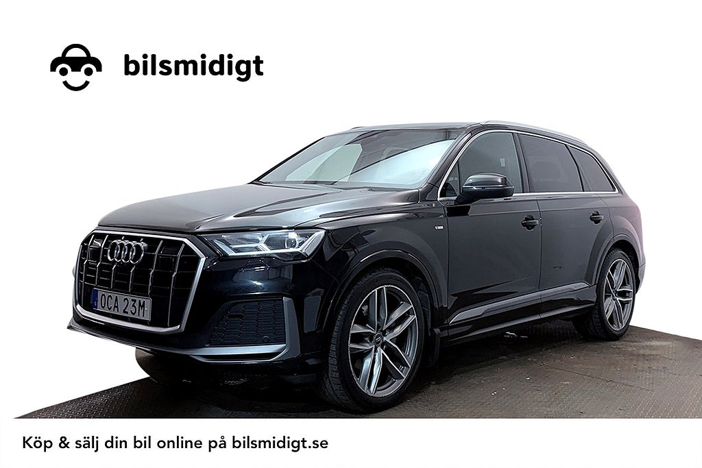 Audi Q7 50 TDI Q S Line Komfort Alpin 7sits Drag Cockpit+ Värmare