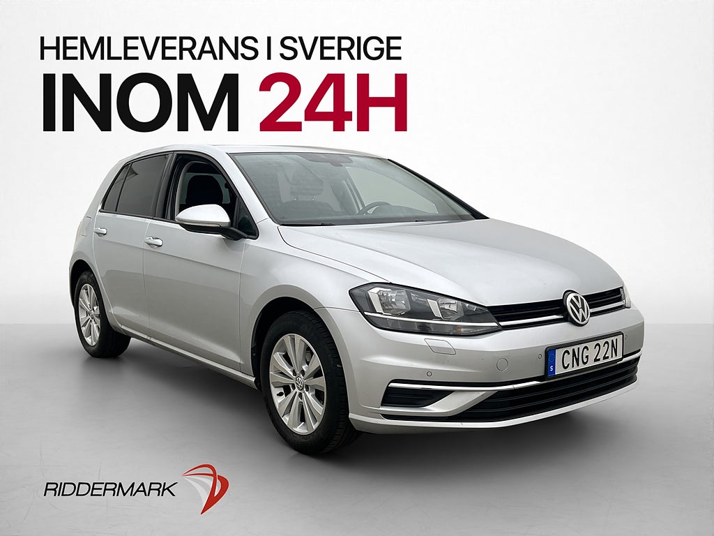 Volkswagen Golf 1.0 TSI 116hk Sensorer CarPlay Adaptiv-Fart