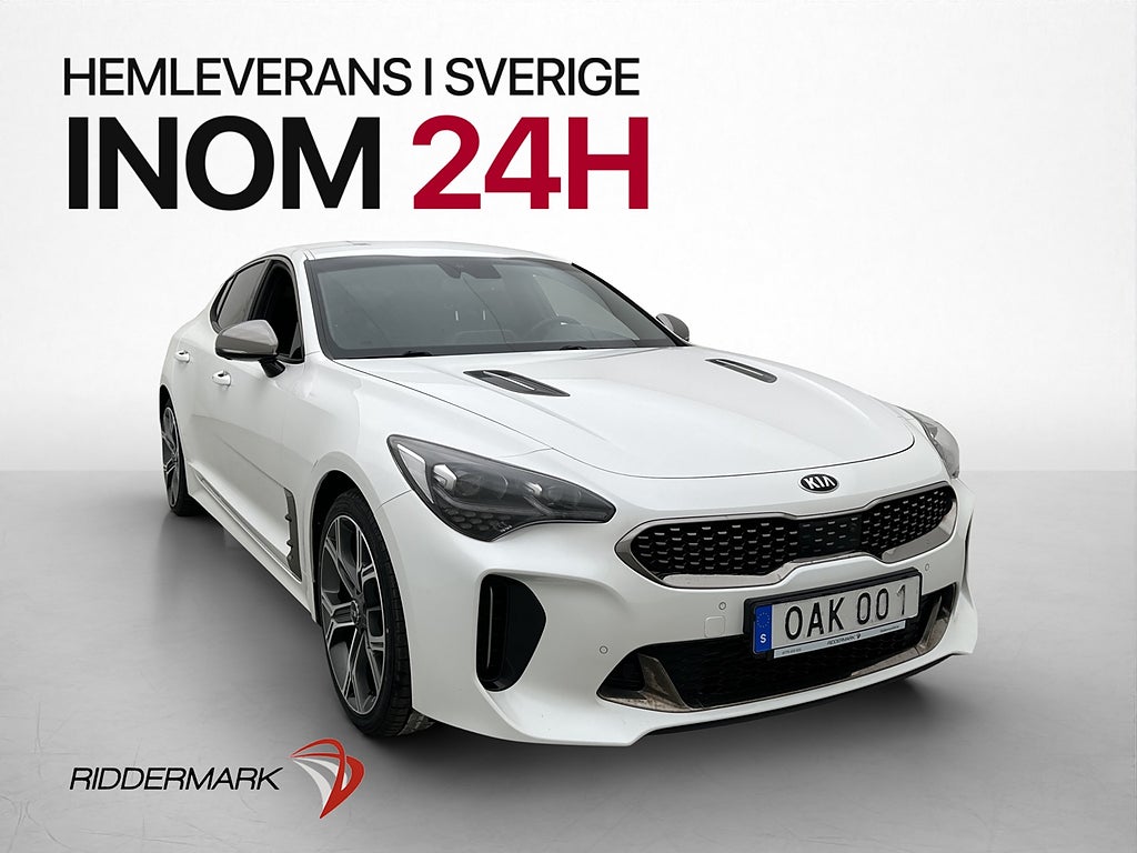 Kia Stinger AWD 200hk GT-Line  360°  Navi Rattvärme CarPlay