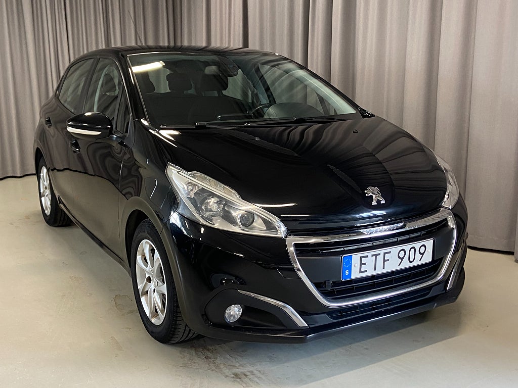 Peugeot 208 1.2 82hk 5-dörrar Active Style Farthållare Bluetooth