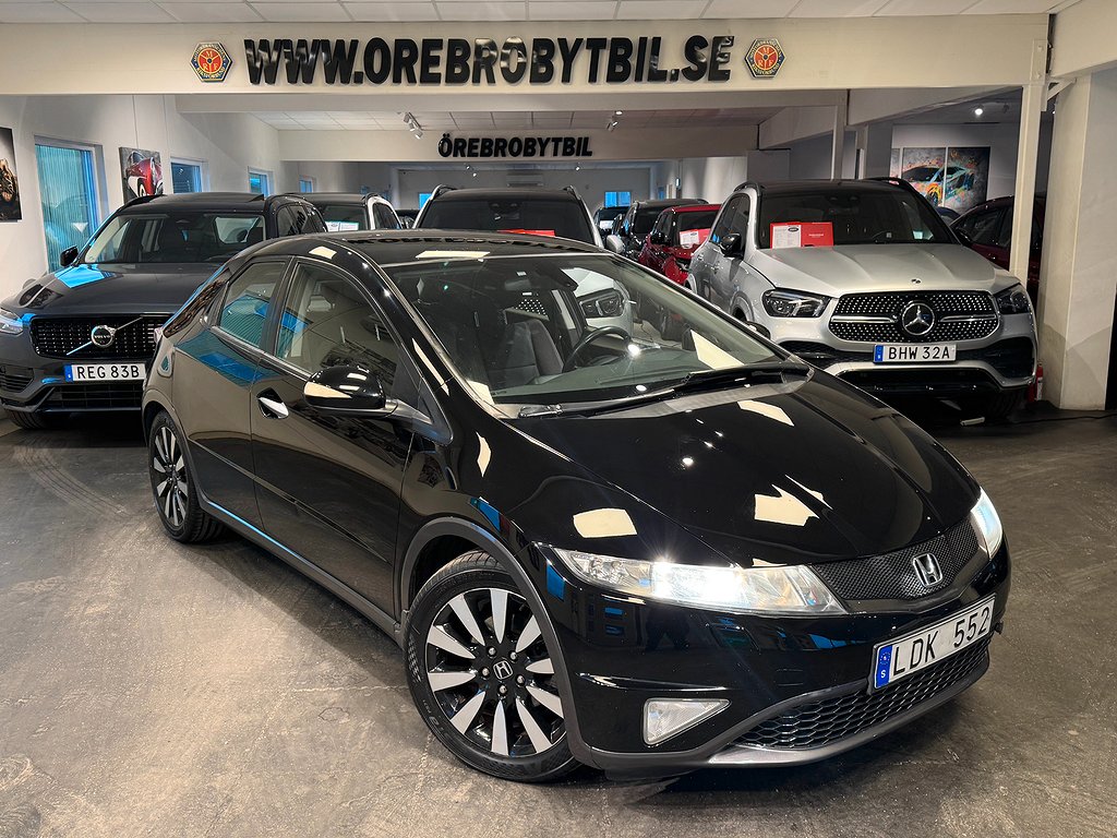 Honda Civic 5-dörrar 1.8 i-VTEC Sport Aut M-värmare 140hk 