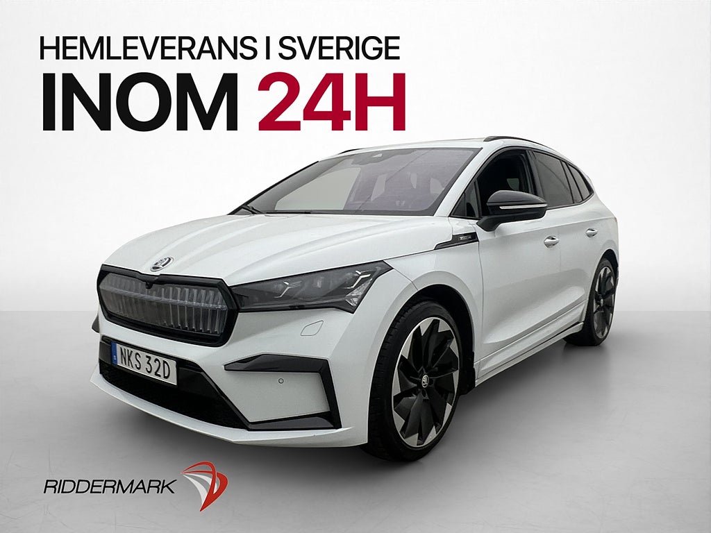 Skoda Enyaq 80x 265hk Sportline Pano Crystal Canton 360 Drag