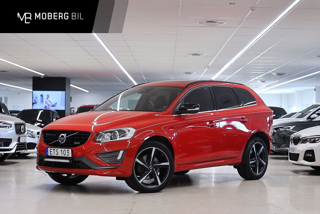 Volvo XC60 D5 AWD 230hk R Design Polestar Pano H/K Drag