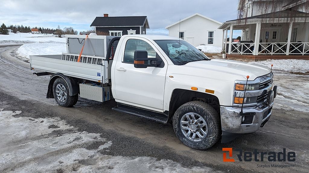 Chevrolet Silverado 3500 HD Enkelhytt 6.6 V8 Duramax 4WD Euro 5