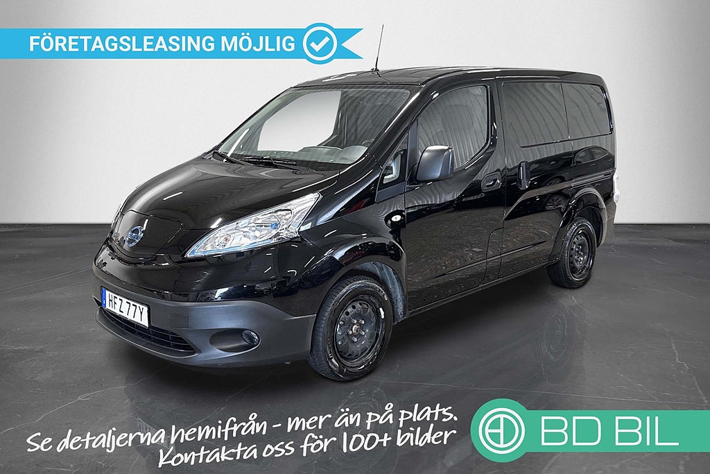 Nissan e-NV200 Van 40 kWh Dubbla Skjutdörrar Backkamera LEASINGKALKYL